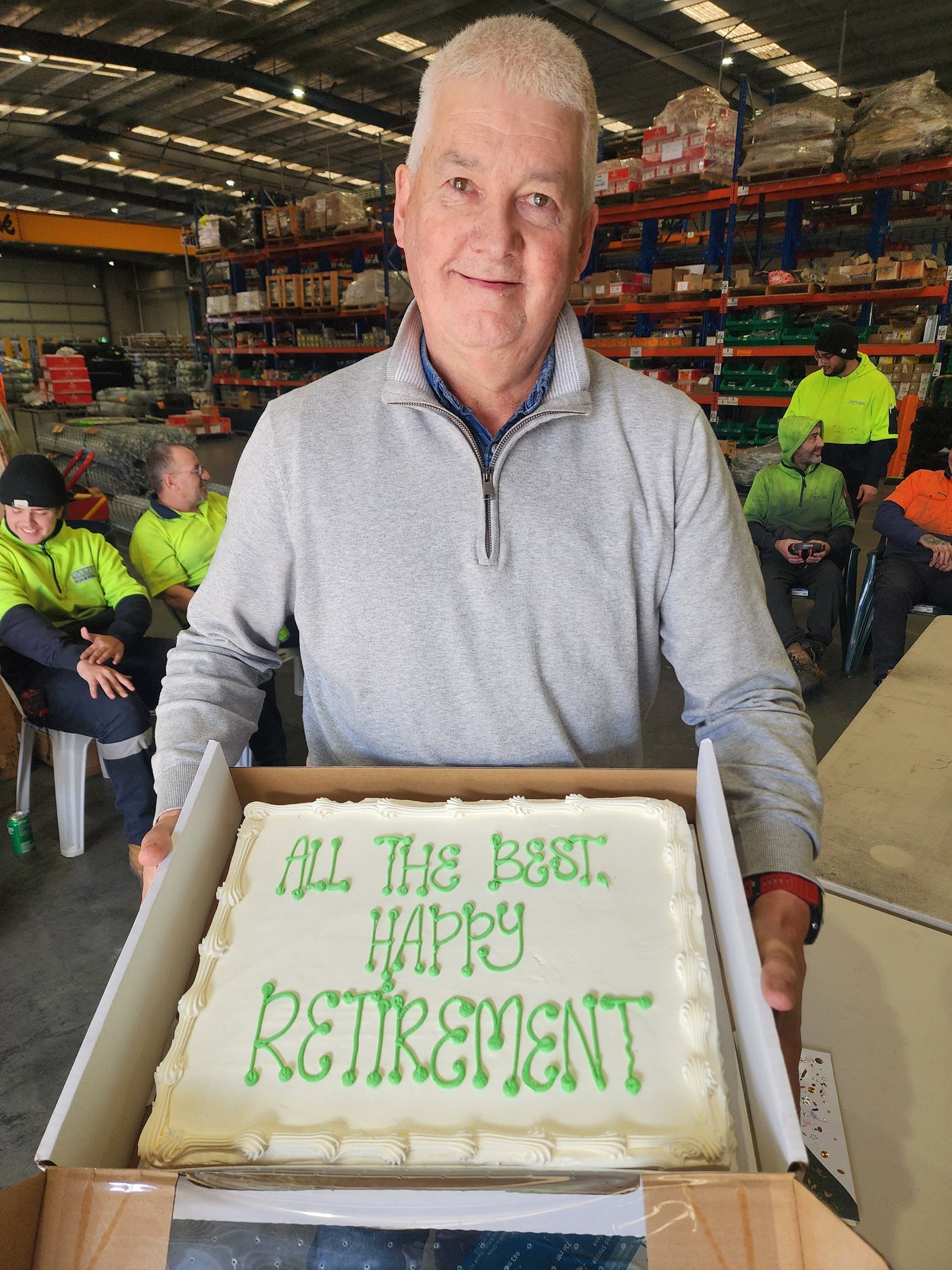 Happy Retirement, Wayne!