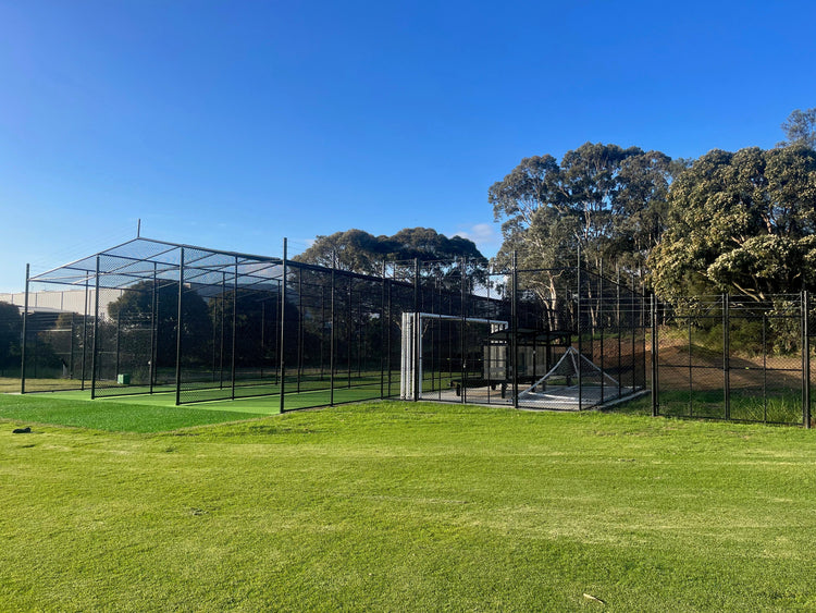 3-Bay Cricket Net Practice Facility at Carlson Reserve, Clayton