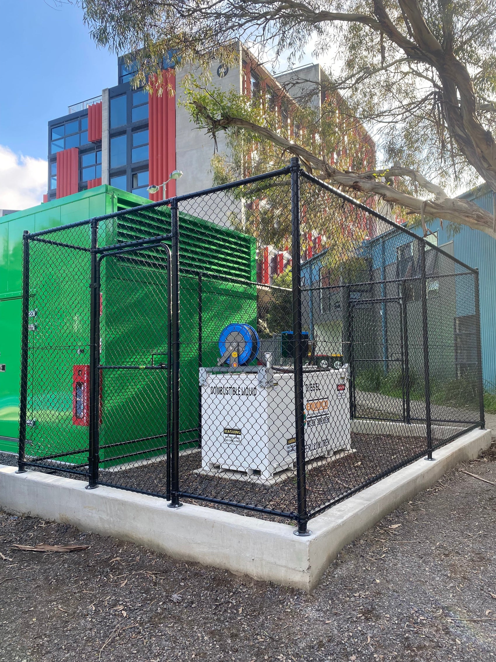 Fuel Cell Protection Cage Installed at Deakin University Burwood