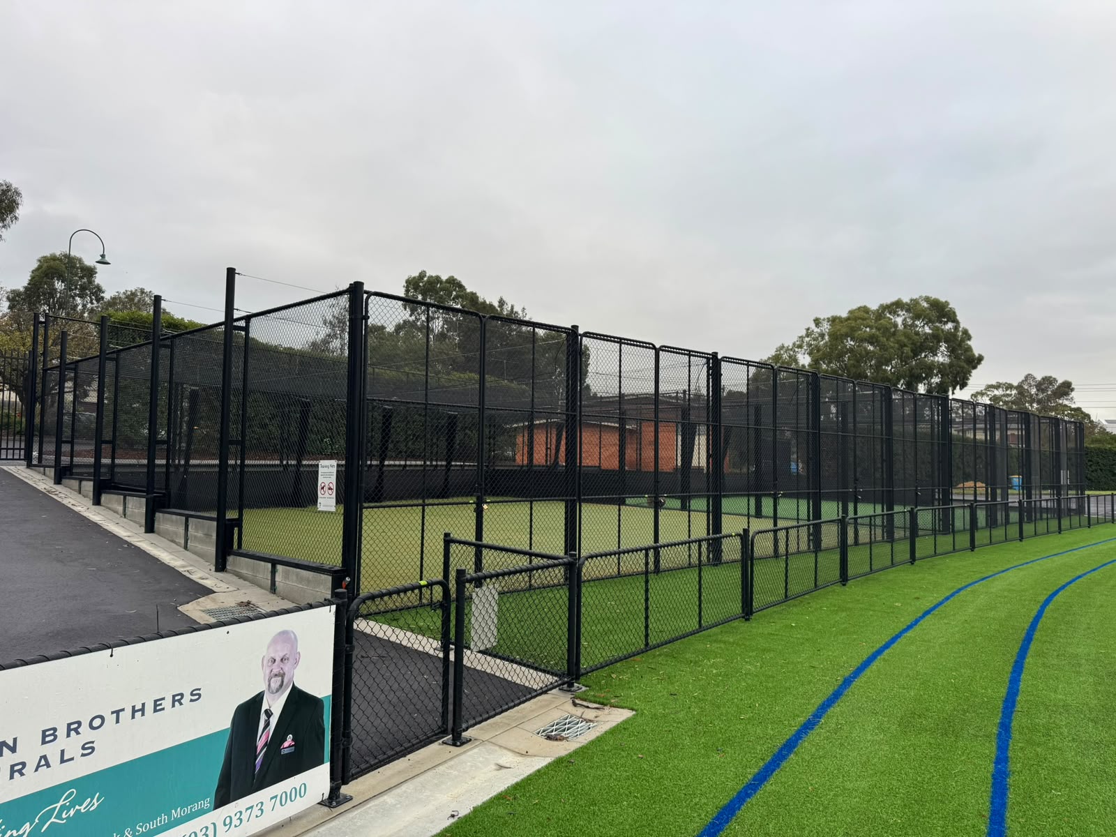 Box Hill City Oval Multi-Purpose Sporting Fencing Project