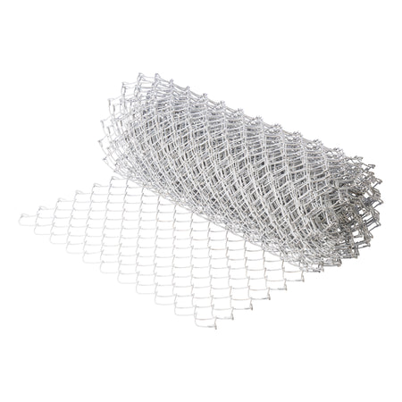 Chain-link Fabric White Fusion Bonded 45 1200 / KK / 3.15