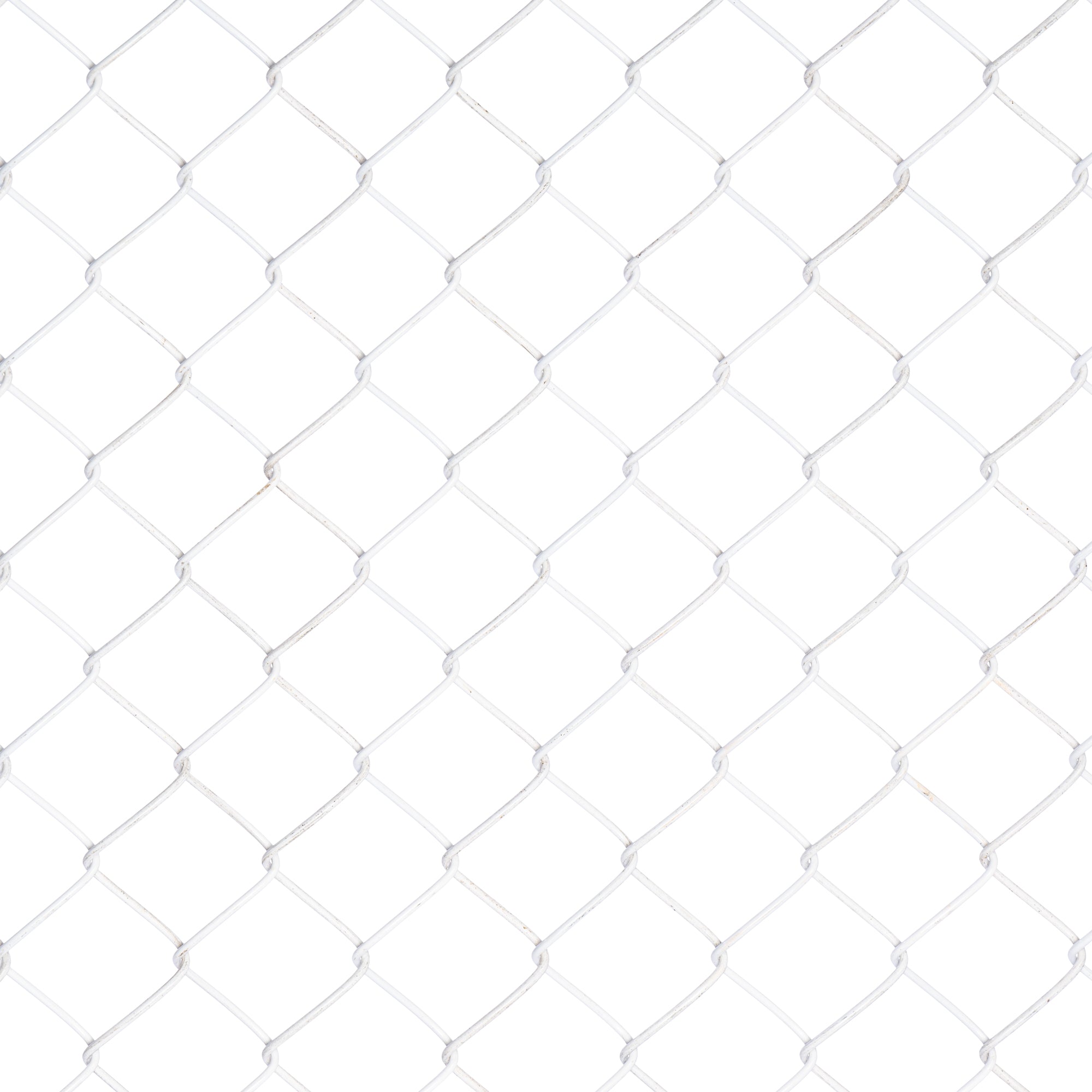 Chain-link Fabric White Fusion Bonded 45 1200 / KK / 3.15