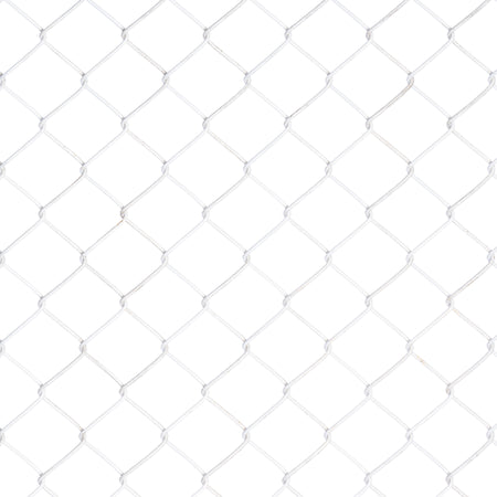 Chain-link Fabric White Fusion Bonded 45 1200 / KK / 3.15