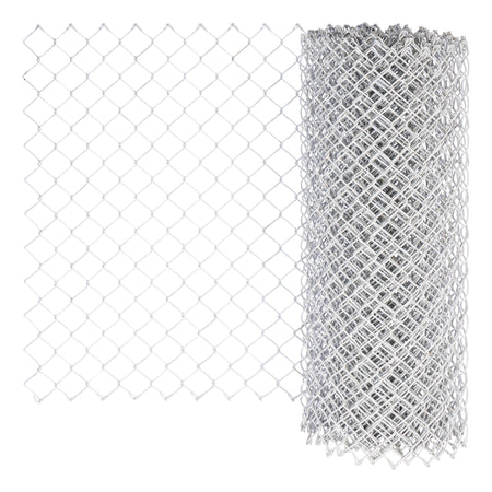 Chain-link Fabric White Fusion Bonded 45 1200 / KK / 3.15