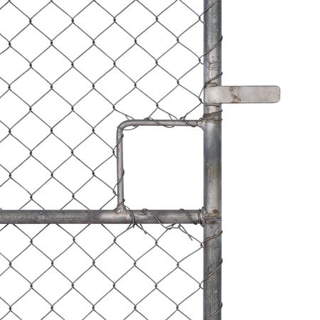 Chain-link Barb Top Double Gate Galvanised 2250 / 4000