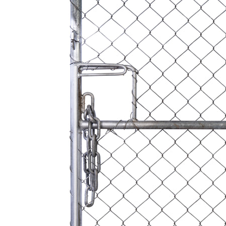 Chain-link Barb Top Double Gate Galvanised 2250 / 4000