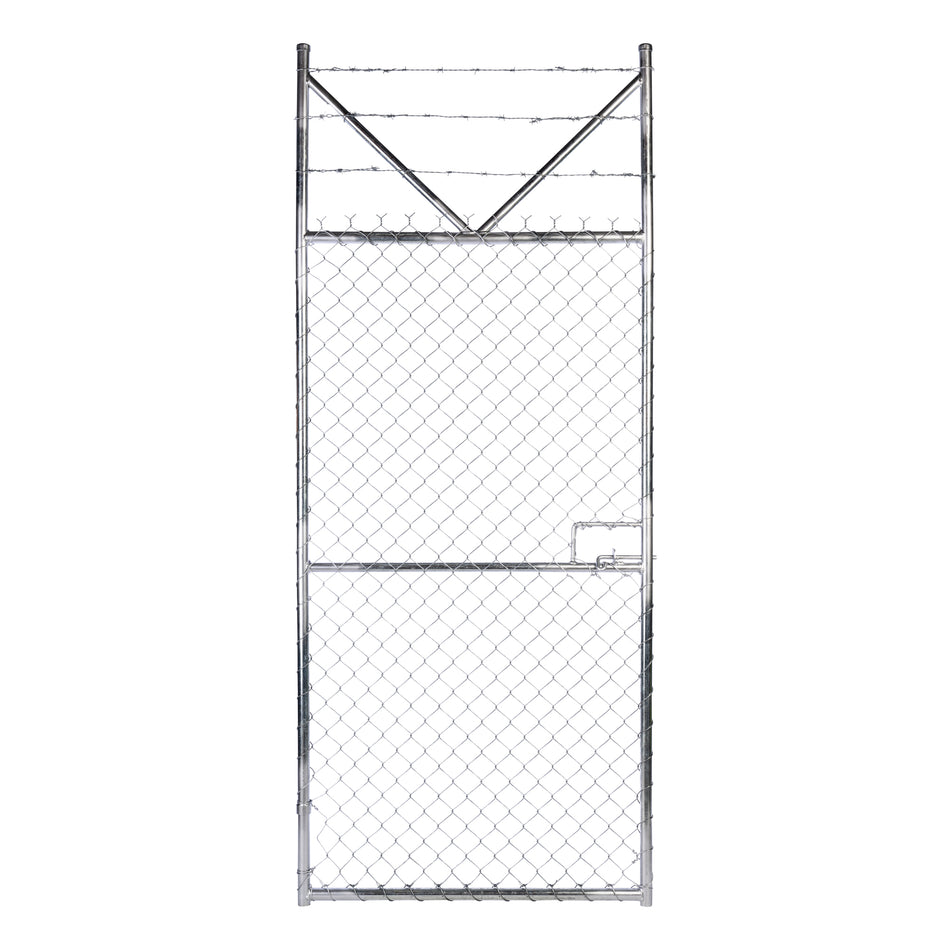 Chain-link Barb Top Single Gate Galvanised 2250 / 1000