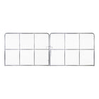 Chain Link Plain Top Double Gate Galvanised 2100 / 6000