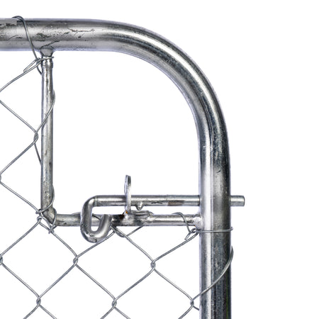 Chain Link Plain Top Single Gate Galvanised 900 / 1000