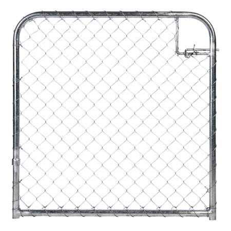 Chain Link Plain Top Single Gate Galvanised 900 / 1000