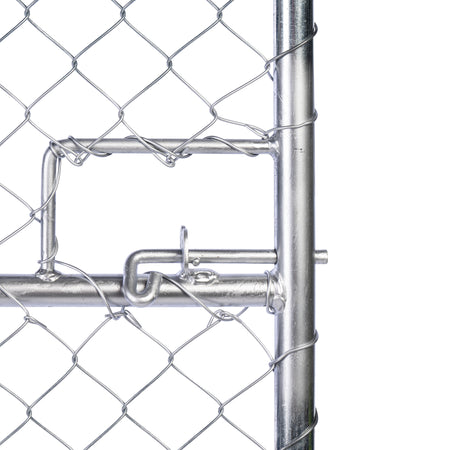 Chain Link Plain Top Single Gate Galvanised 2100 / 1000