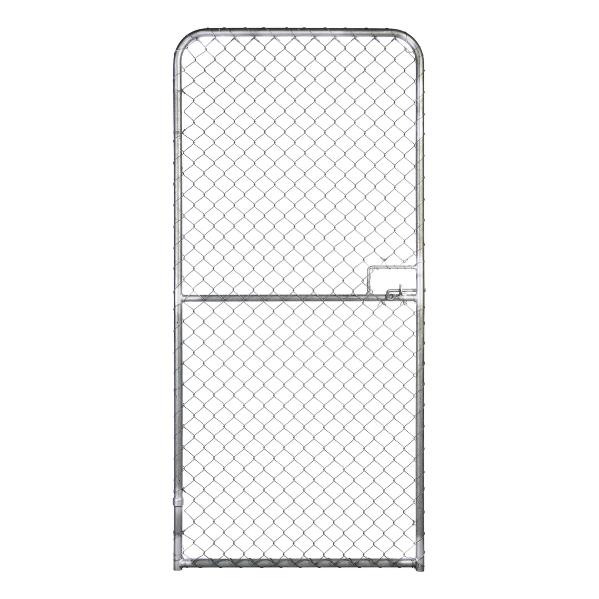 Chain Link Plain Top Single Gate Galvanised 2100 / 1000