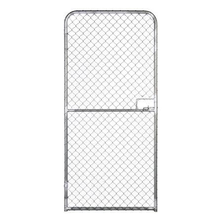 Chain Link Plain Top Single Gate Galvanised 2100 / 1000