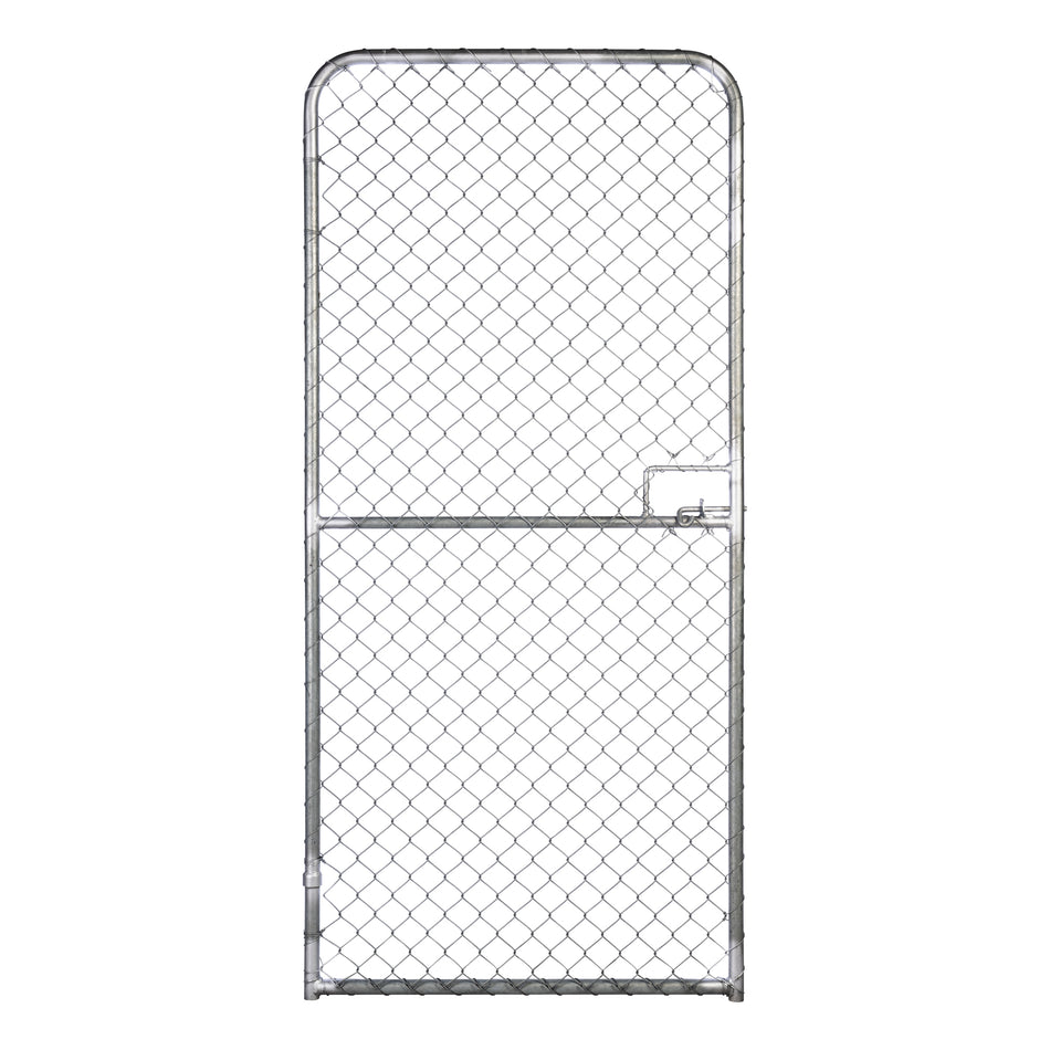 Chain Link Plain Top Single Gate Galvanised 2100 / 1000