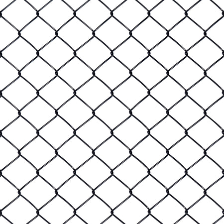 Chain-link Fabric Black PVC 45 1200 / KK / 2.5