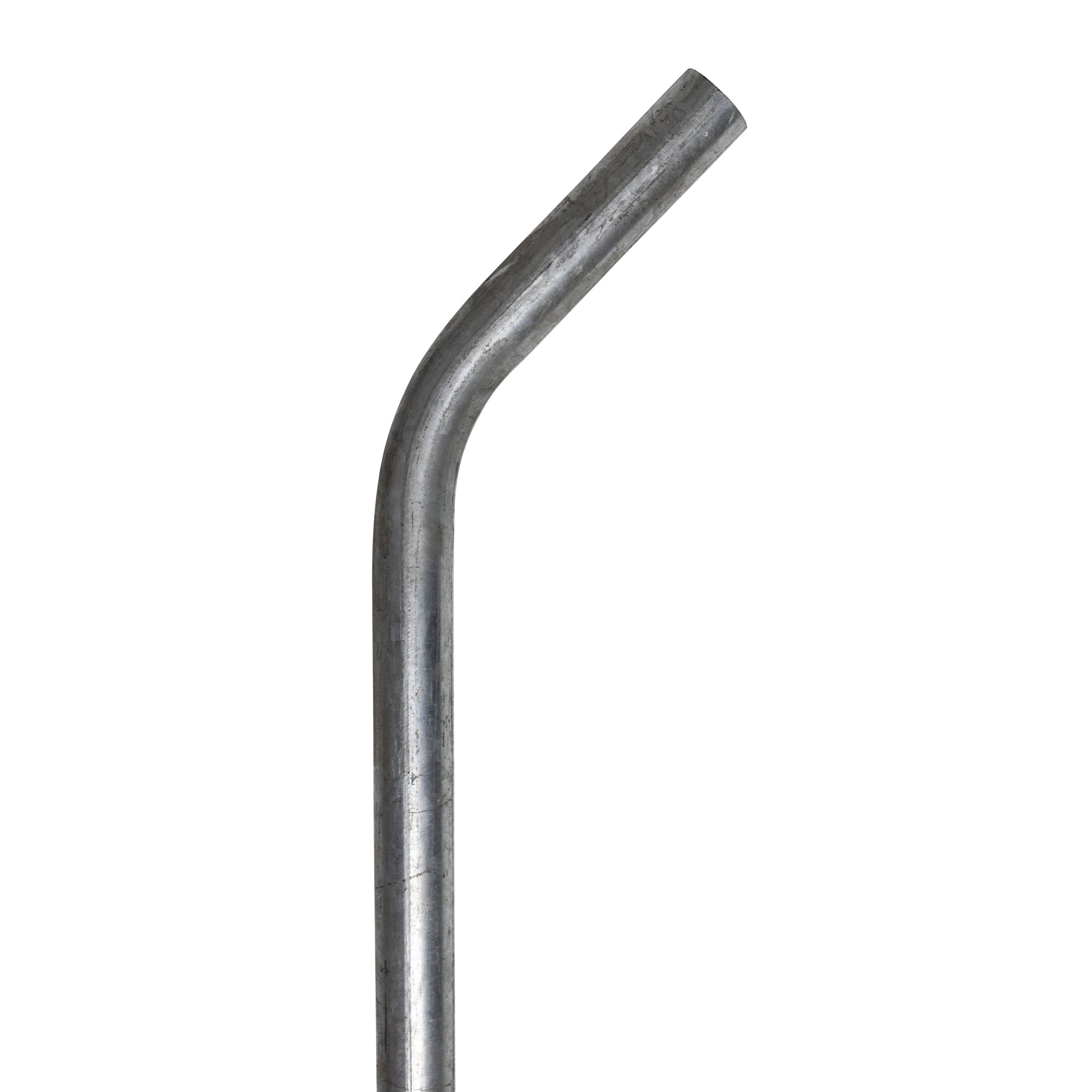 Steel Rings Post Posts Round Steel Crimped and Cranked Post Splayed Corner Galvanised - Otter ...