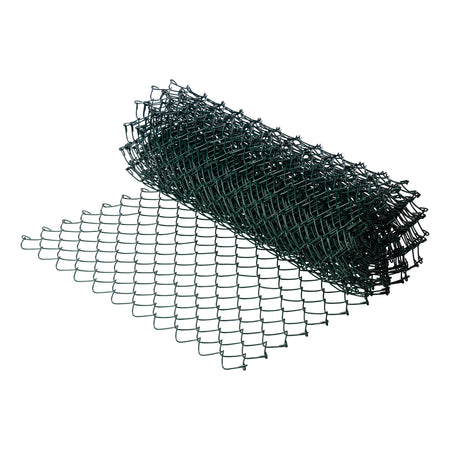 Chain-link Fabric Green PVC 45 1200 / KK / 2.5