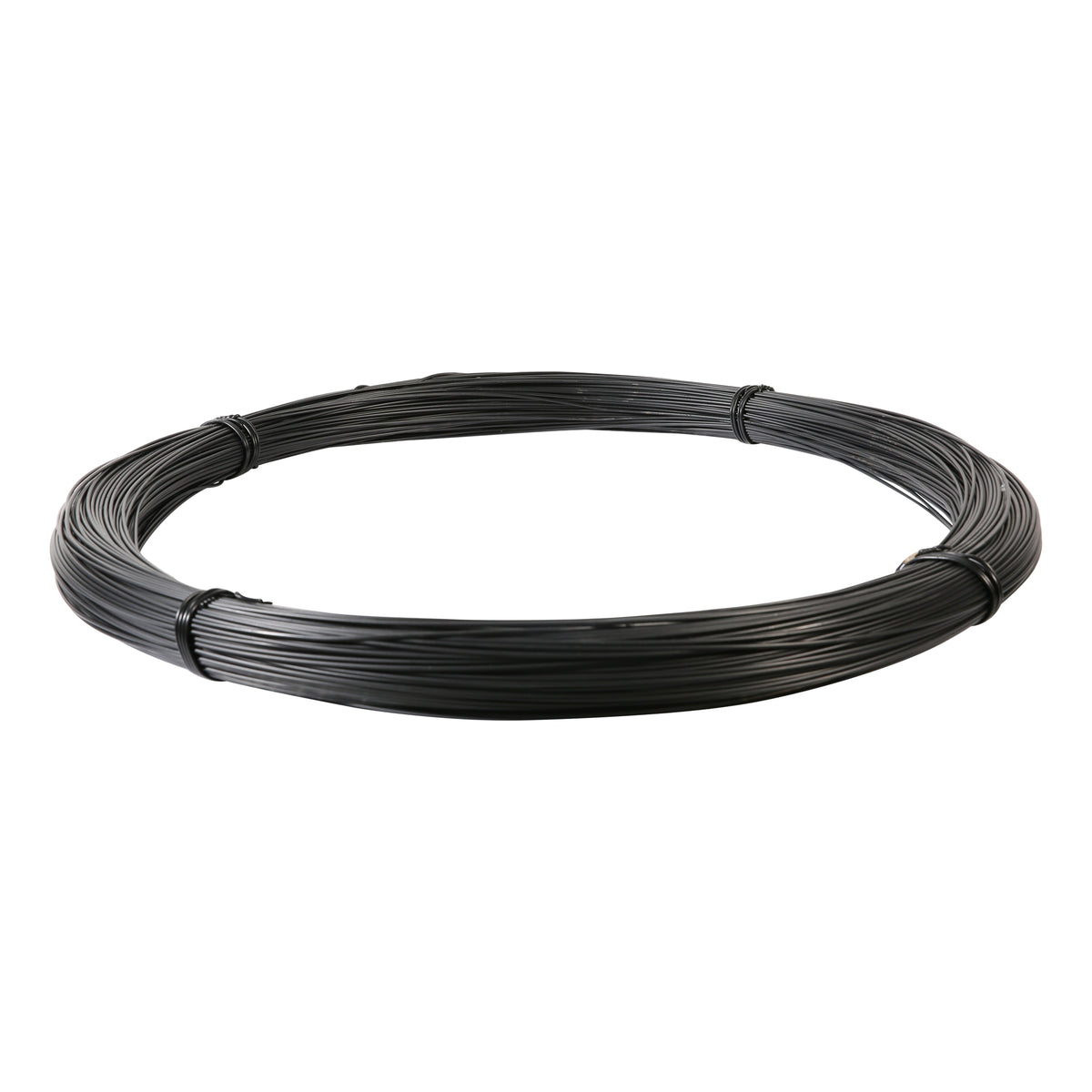 Lacing Wire 2.00mm Black Fusion Bonded 25