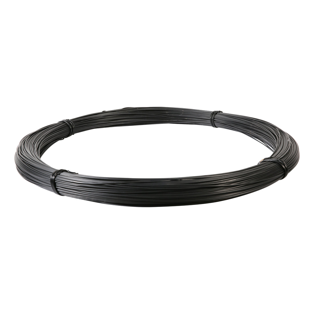 Plain Wire 3.15mm Black PVC 15