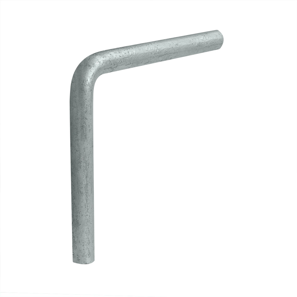 Double Leaf Gate Entry Brace (L-Shape Hand Hole) Galvanised