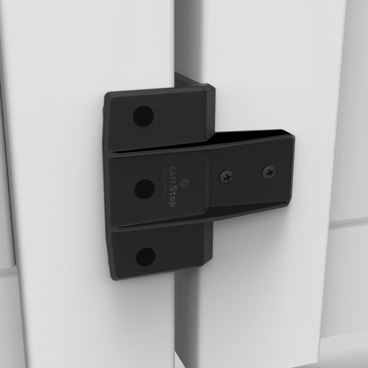 D&D Gatestop Metal Black (Square-To-Square)