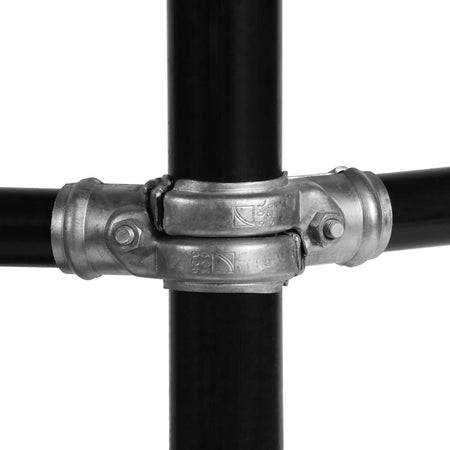 Adjustable Corner Fitting Galvanised 25NB Butt x 25NB Thru