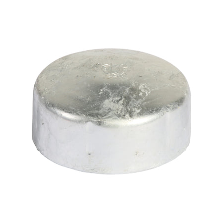 Round Post Cap Galvanised 100NB
