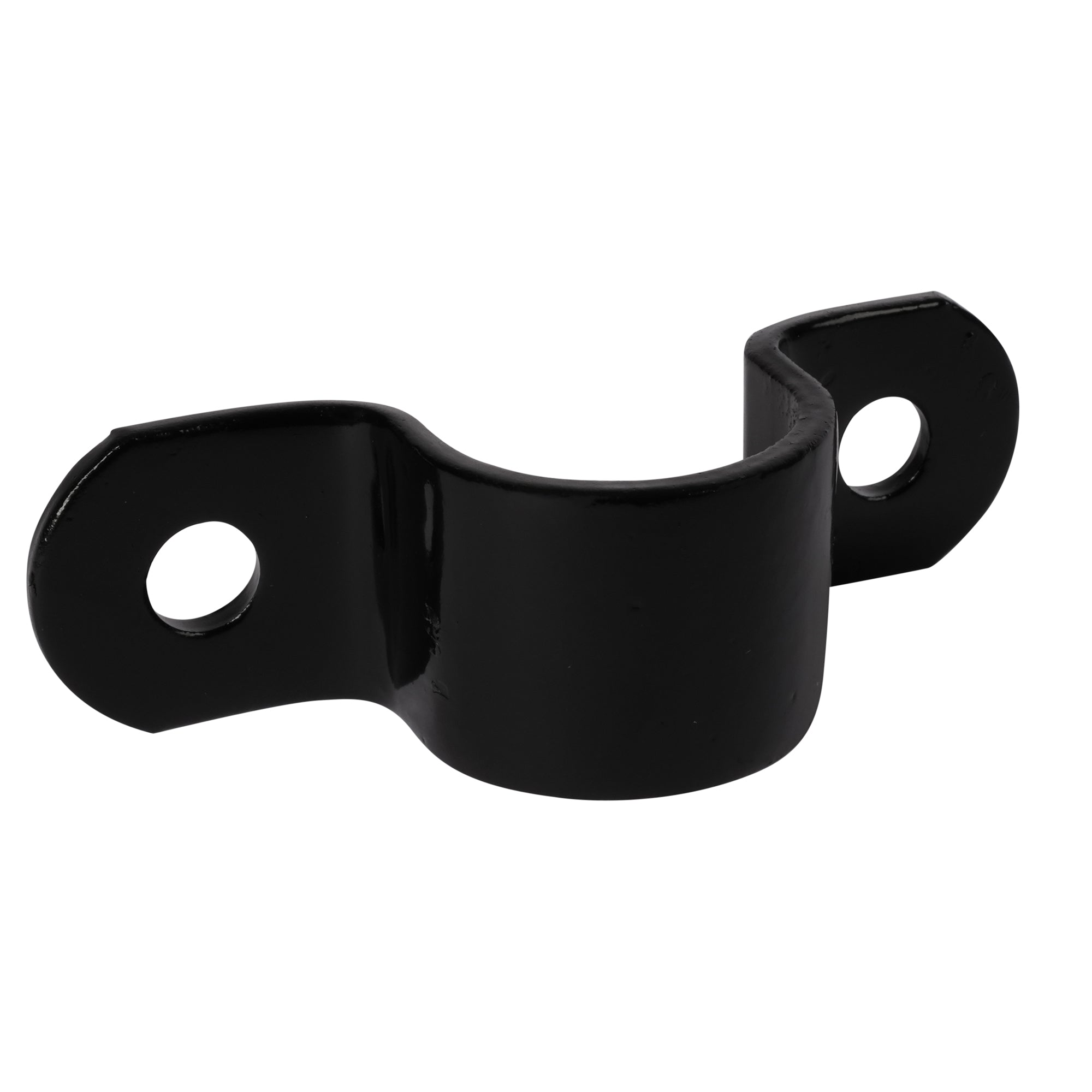 Pipe Hinge Strap Loose Fit Powder Coated Black 20NB