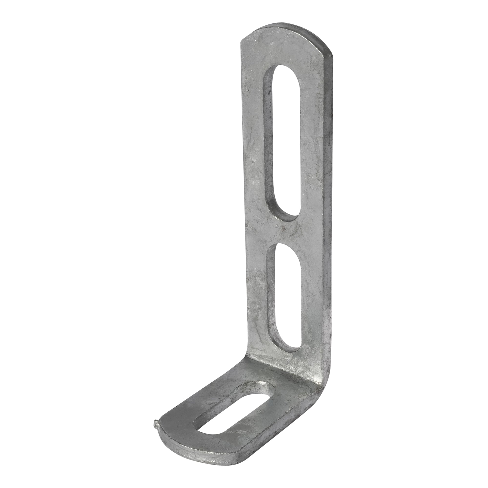 Angle Bracket With Slotted M10 Holes Galvanised