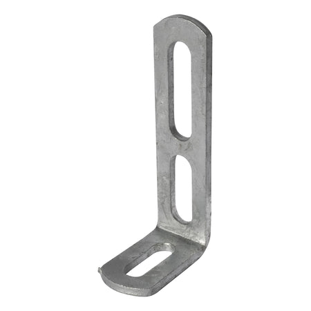 Angle Bracket With Slotted M10 Holes Galvanised