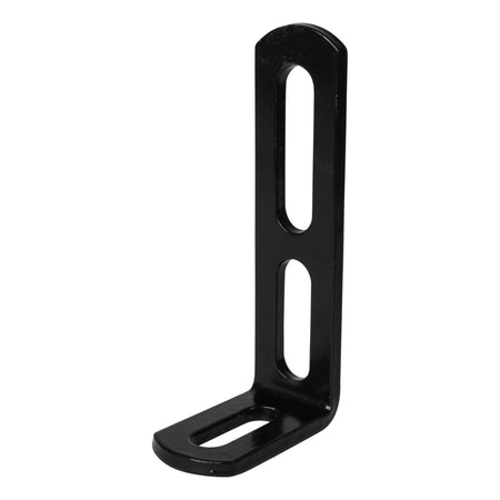Angle Bracket With Slotted M10 Holes Powder Coated Black