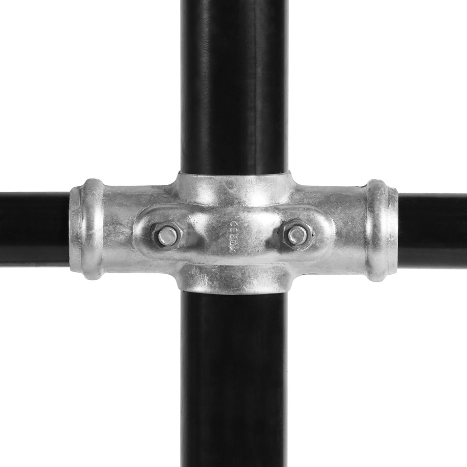 Fixed Cross Fitting Galvanised 20NB Butt x 20NB Thru