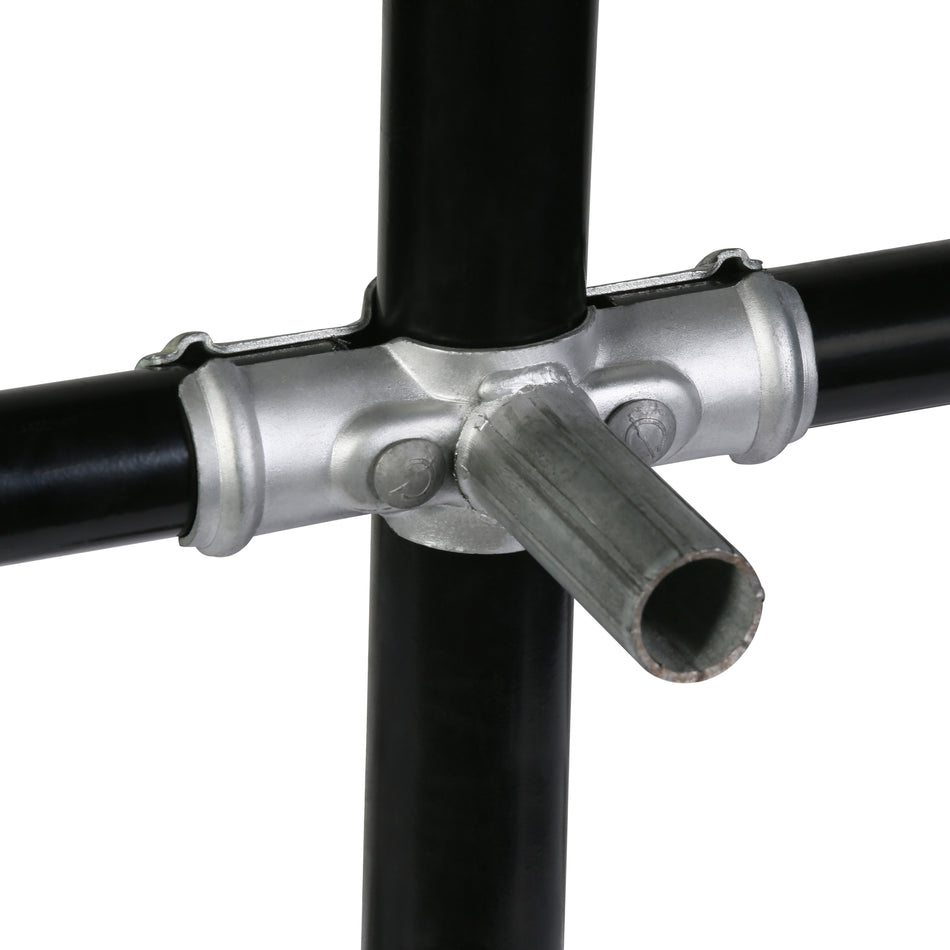 Spigotted Fixed Cross Fitting Galvanised X2532 (To Suit 25NB)