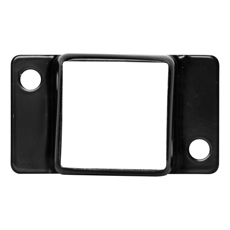 Rail Bracket Double Tab Powder Coated Black 40 x 40