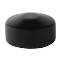 Round Post Cap Powder Coated Black
