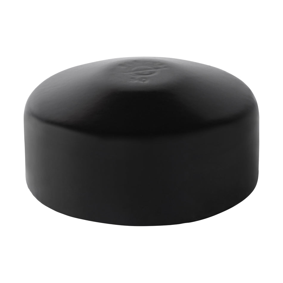 Round Post Cap Powder Coated Black