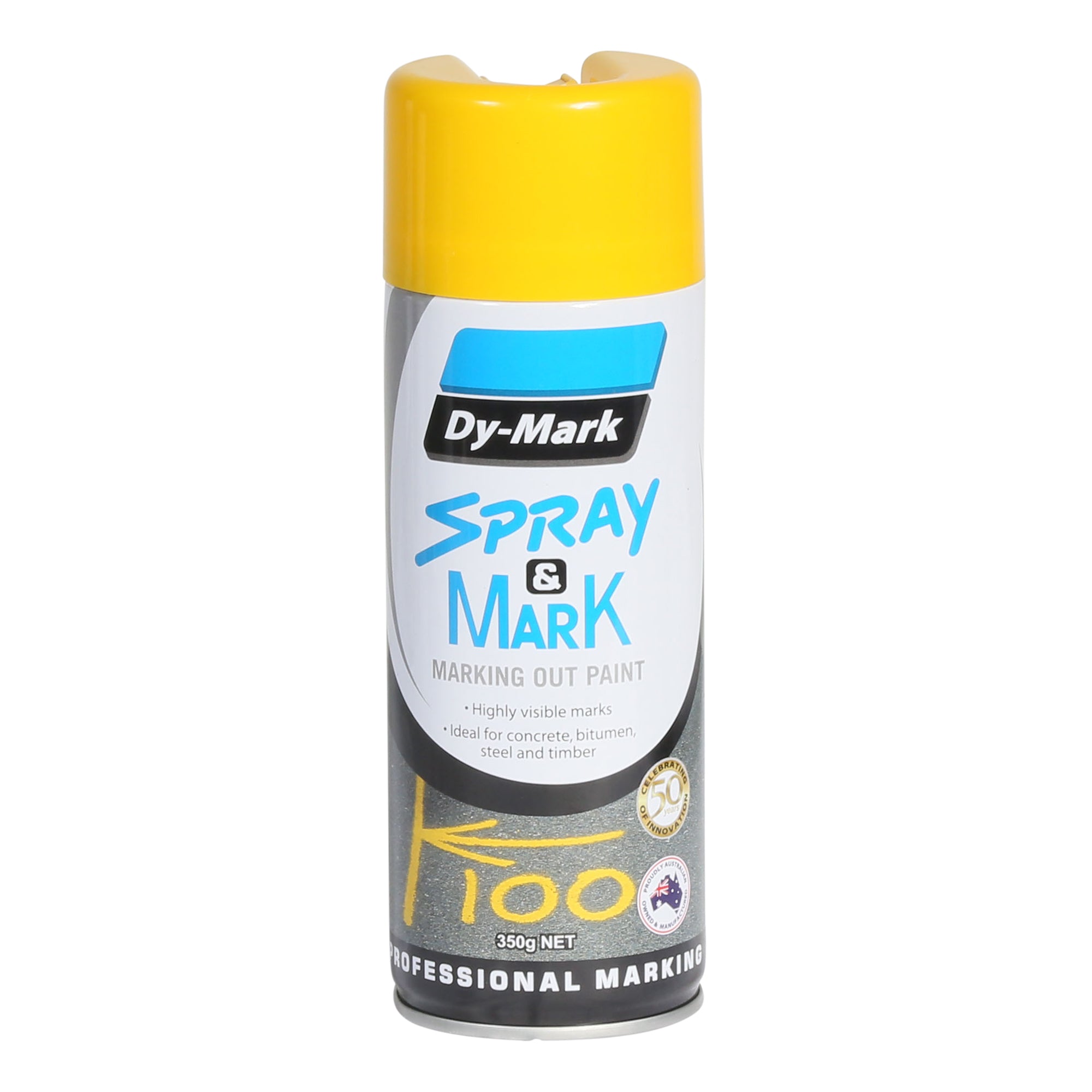 Dy-Mark Spray & Mark Paint Yellow