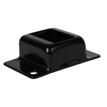 Rail Bracket Double Tab Powder Coated Black 30 x 30