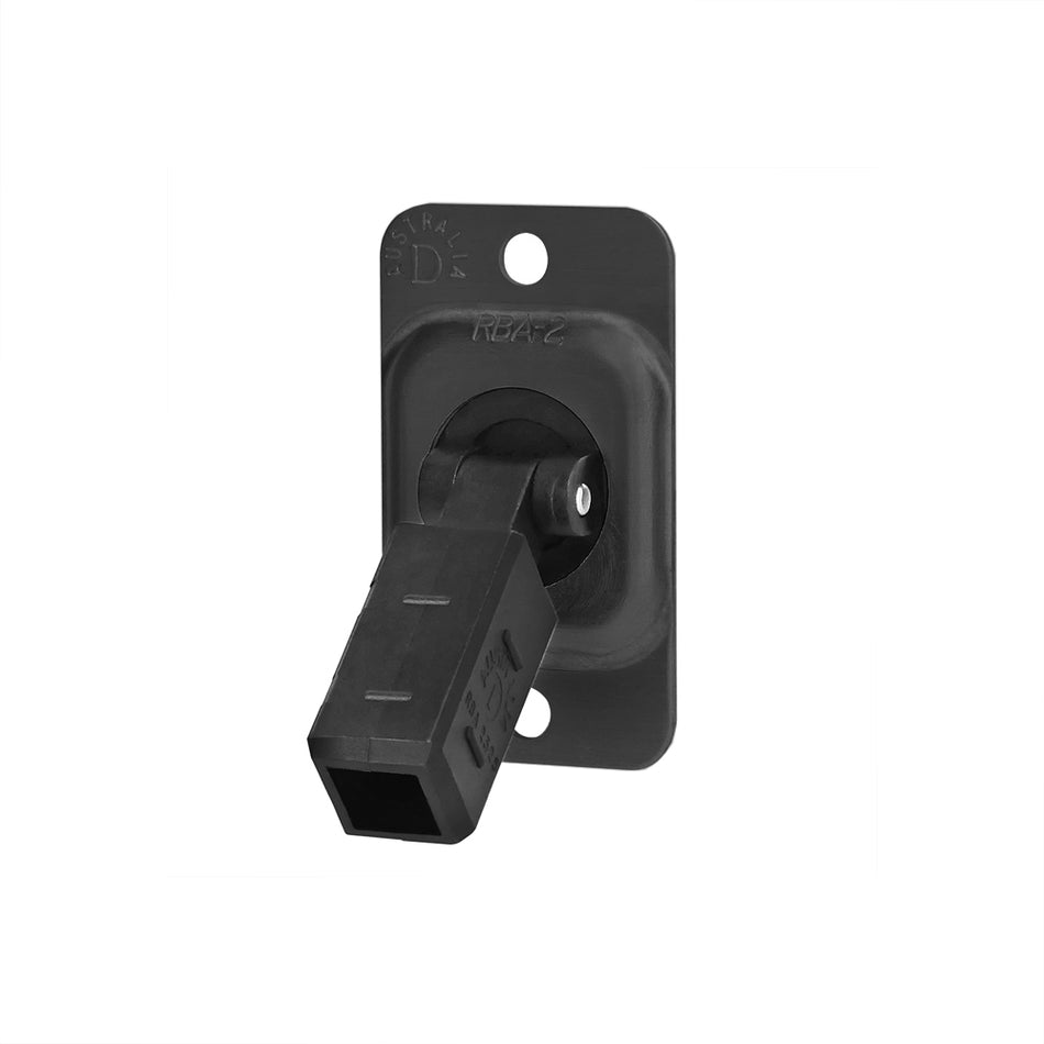 Adjustable Rail Bracket Powder Coated Black