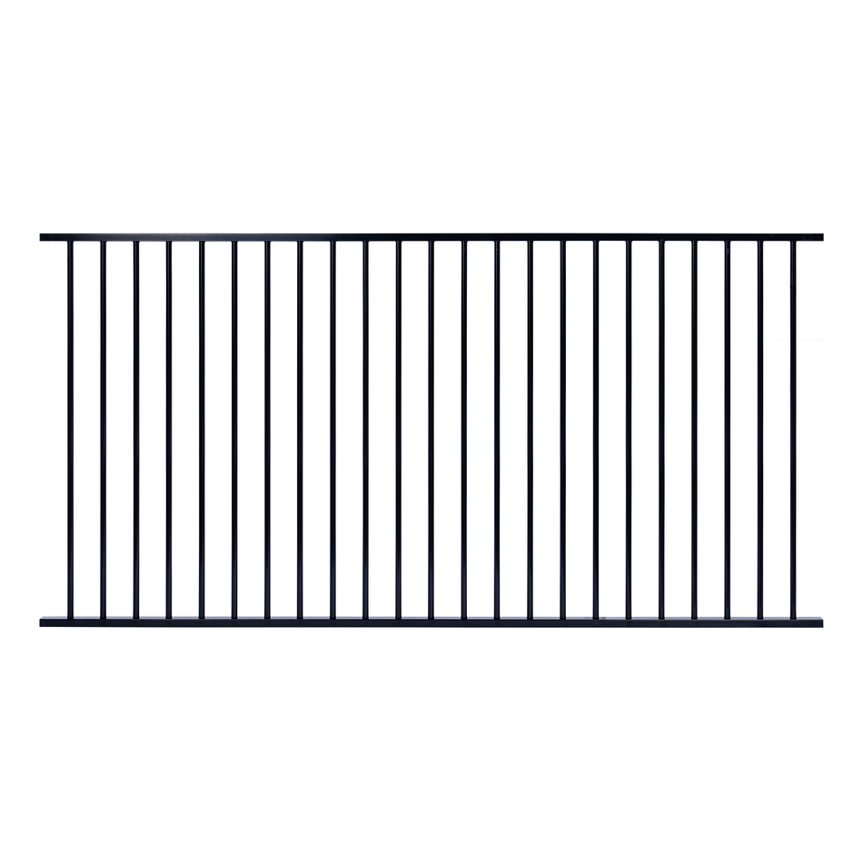 Sturt Tubular Panel (Flat Top) Powder Coated Black