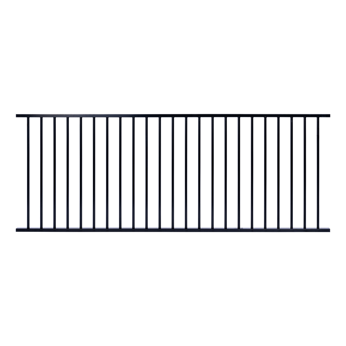 Sturt Tubular Panel (Flat Top) Powder Coated Black 900