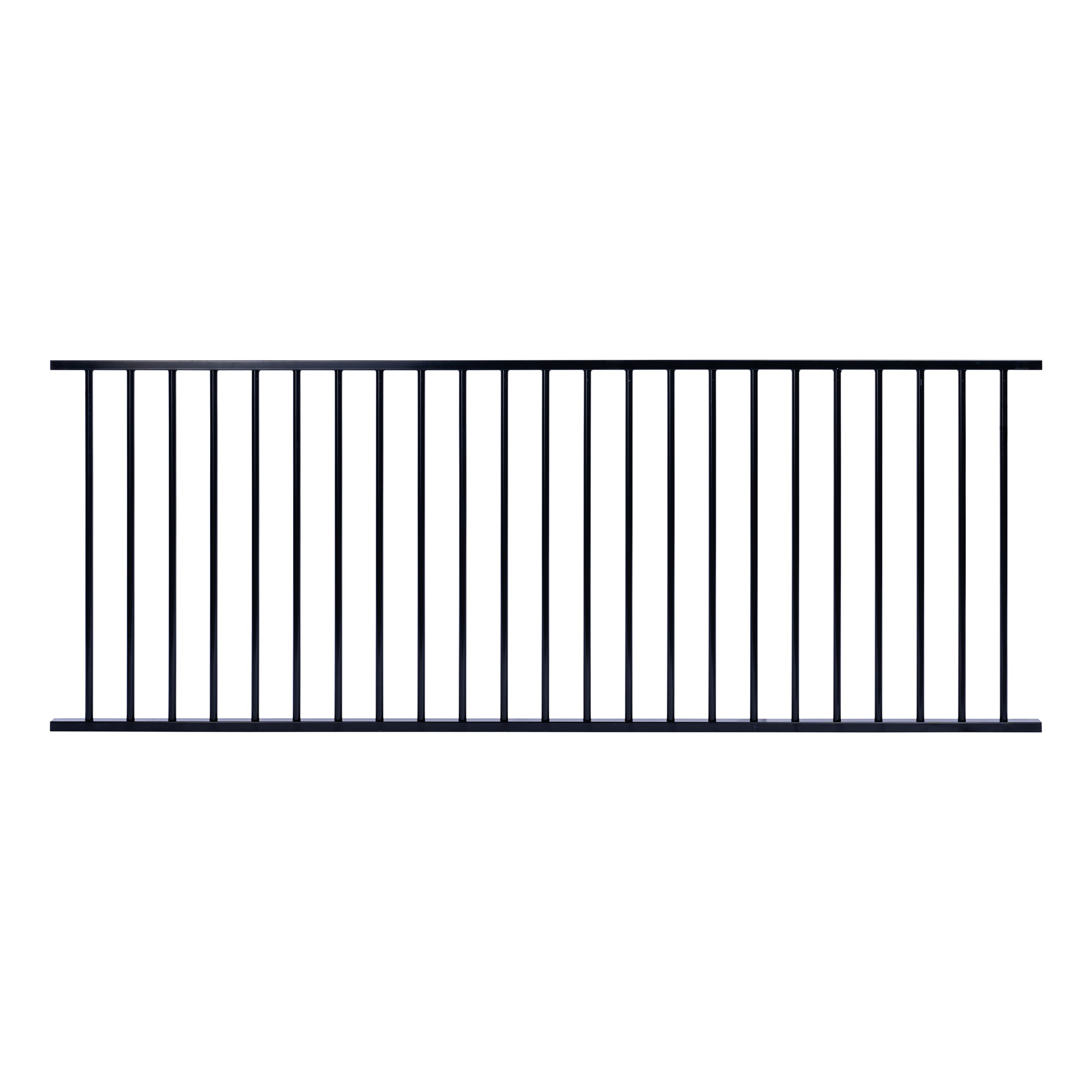 Sturt Tubular Panel (Flat Top) Powder Coated Black 900