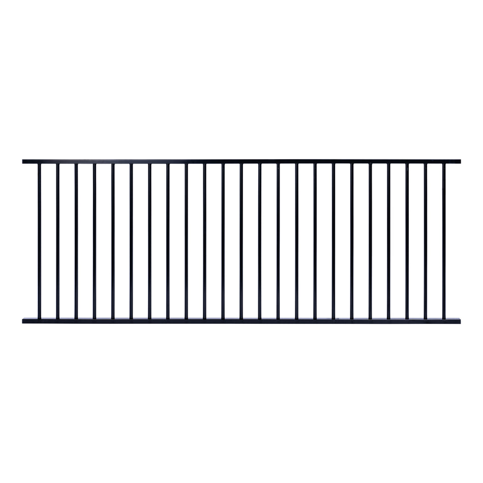 Sturt Tubular Panel (Flat Top) Powder Coated Black 900