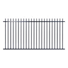 Bass Tubular Panel (Rod Top) Powder Coated Black 1200 / 105