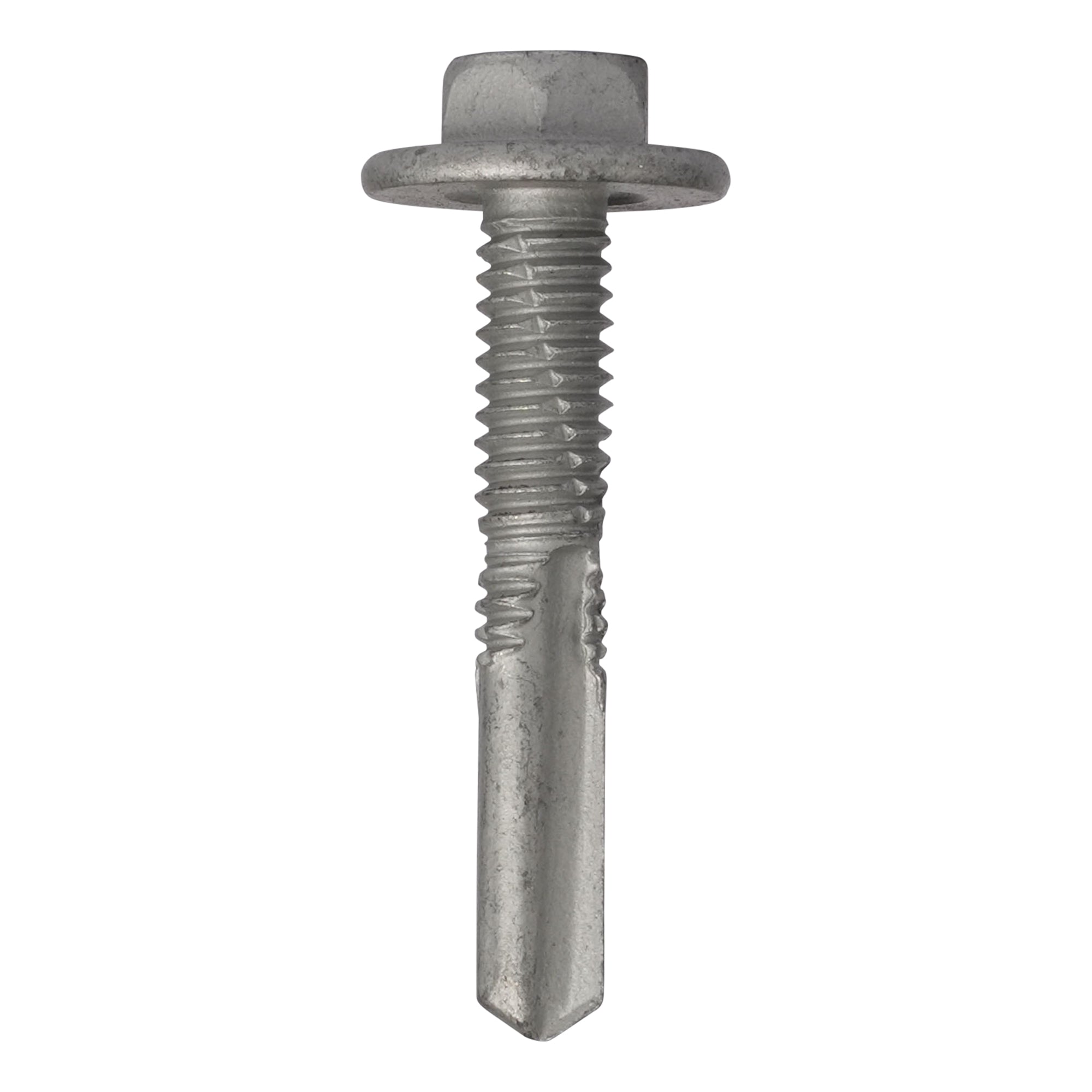 Steel Hex Head Tek Screw Galvanised 12g x 32mm