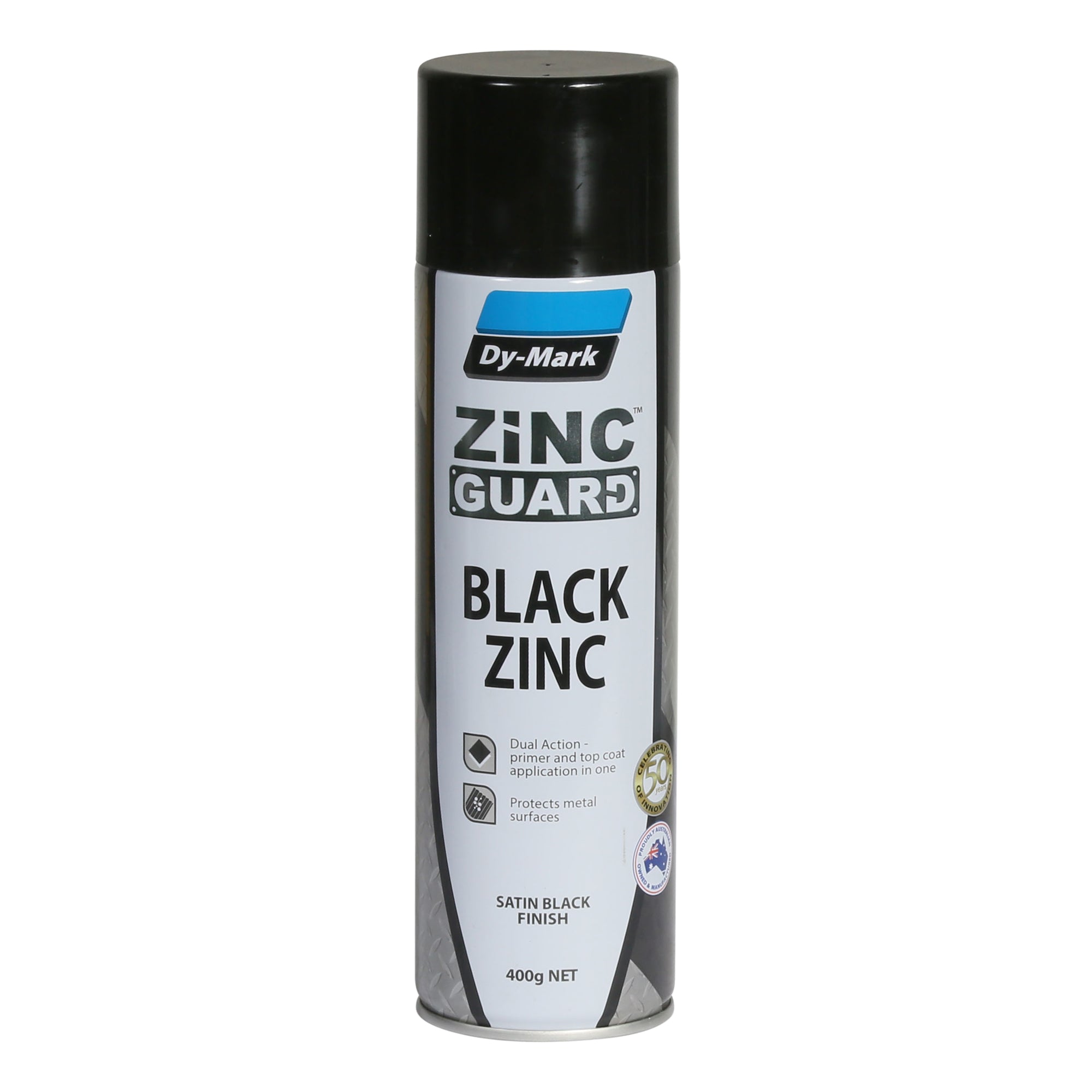 Zinc 2-in-1 Protect & Match Cold Galvanising Black