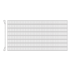 Garden Welded Mesh Panel Powder Coated Black Drawing